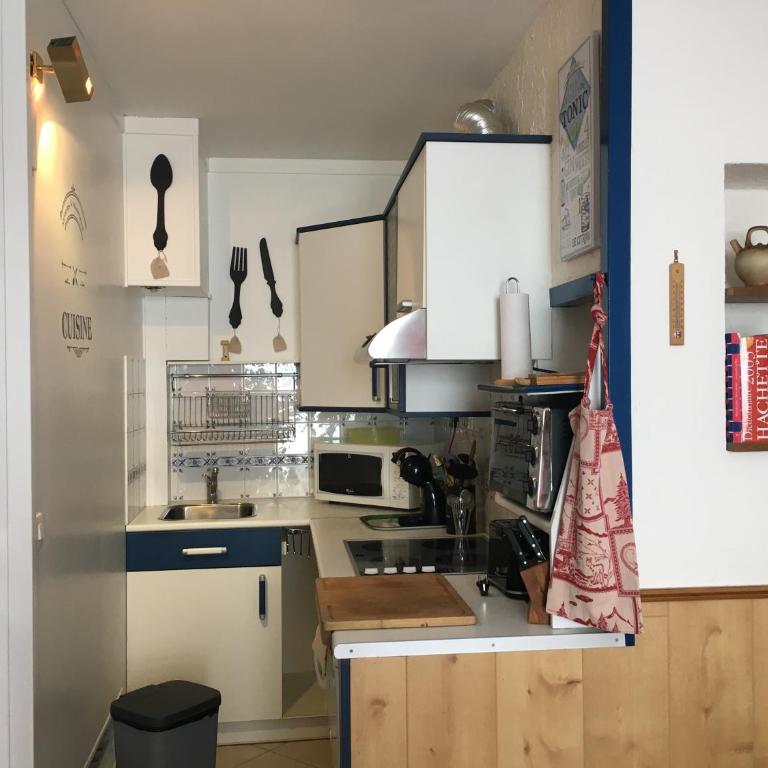 STUDIO SUR PISTES direct face rassemblement écoles de skis classé 3 Etoiles 4 Couchages COSY - Apartment mit 2 Schlafzimmern - 11