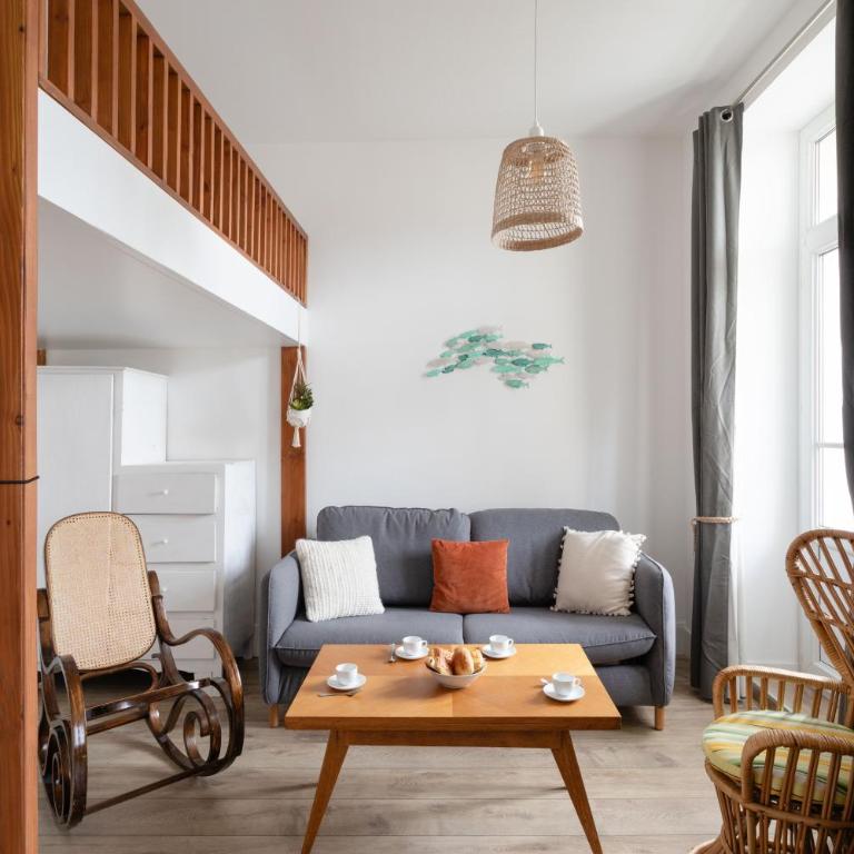 Coquillages et Crustacés - Apt avec balcon vue mer - Appartement 1 Chambre - 11