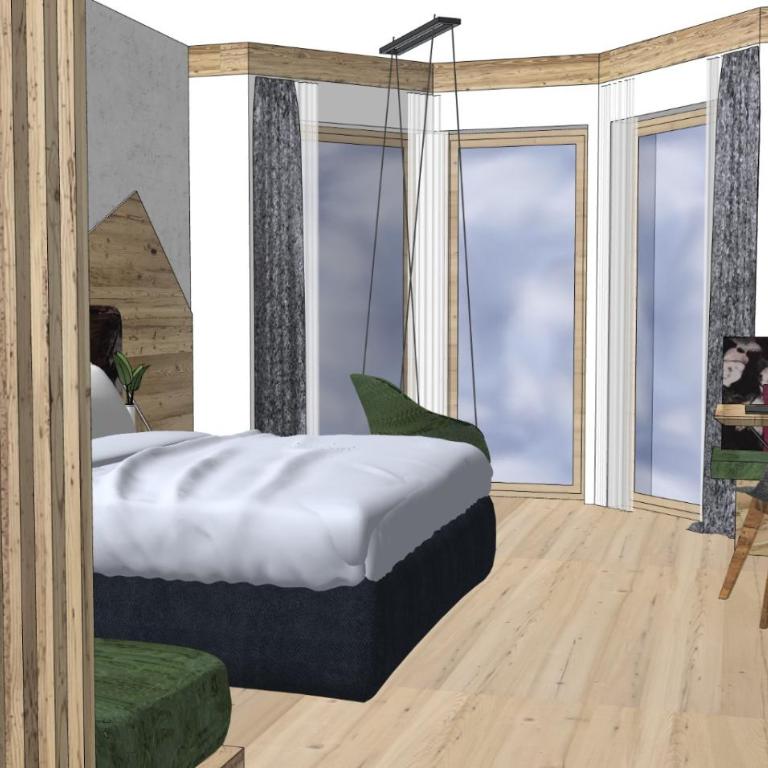 Hotel Rose - Deluxe Doppelzimmer mit Zustellbett - 5