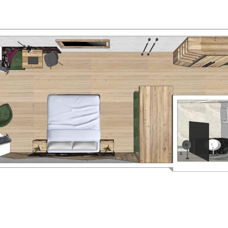 Hotel Rose - Deluxe Doppelzimmer mit Zustellbett - 6