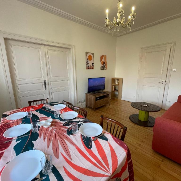 Le Kablé - Proche Palais de la Musique et des Congrès - Lycée Kléber - Three-Bedroom Apartment - 12