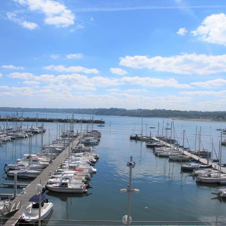 Bel appartement avec terrasse, WIFI et SUPERBE VUE MER à PERROS-GUIREC - Réf 840 - Apartment mit Meerblick - 1