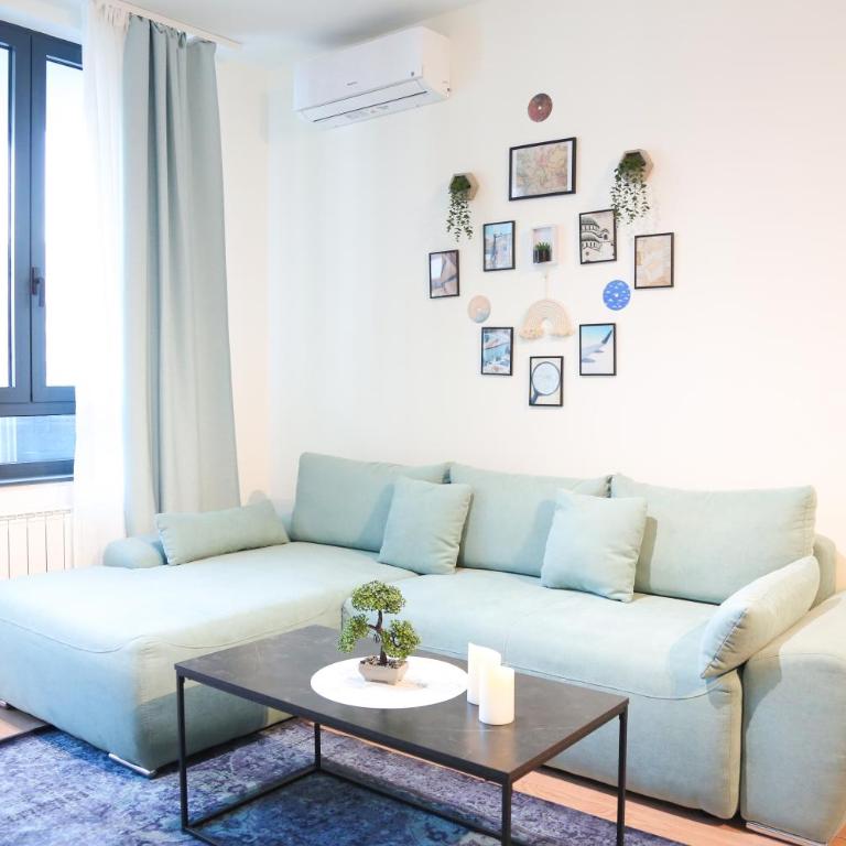 Belgrade Waterfront - Art Apartments - Apartman s 1 Spavaćom Sobom i Pogledom na Reku - 7