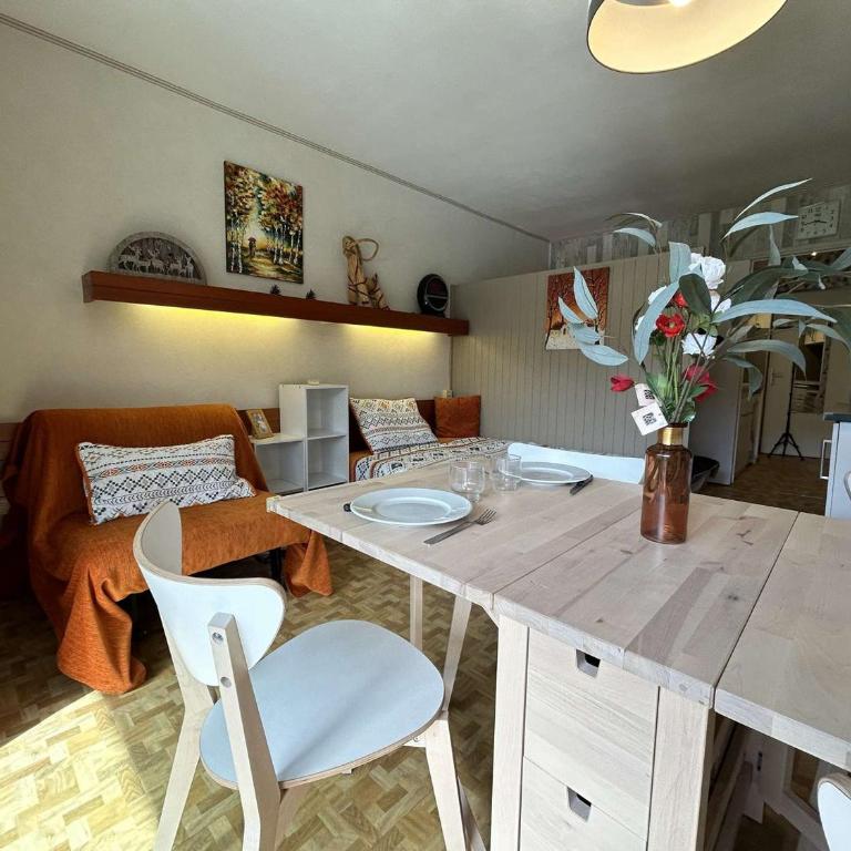 Studio confortable, à 50m des pistes, pour 4 pers., parking, wifi, animaux admis - FR-1-525-273 - Appartamento - 6