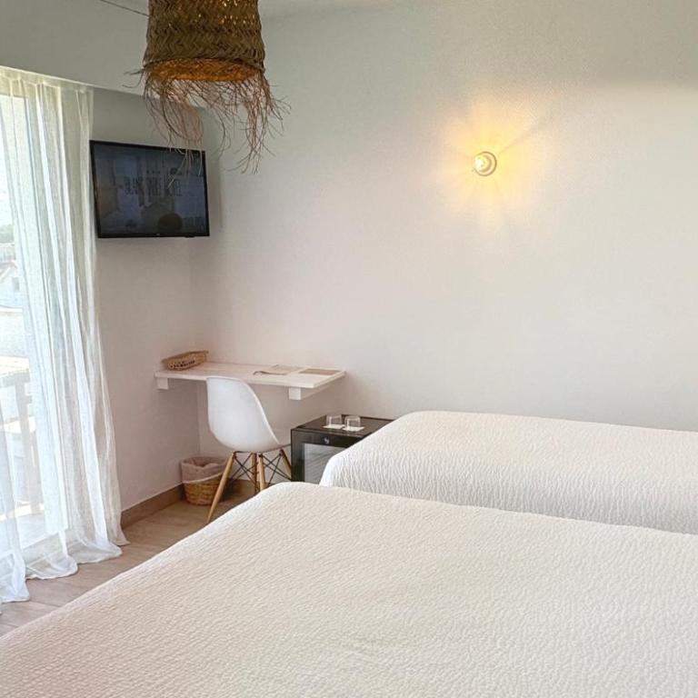 Blanc Sable Hôtel - Chambre Triple avec Terrasse - 6
