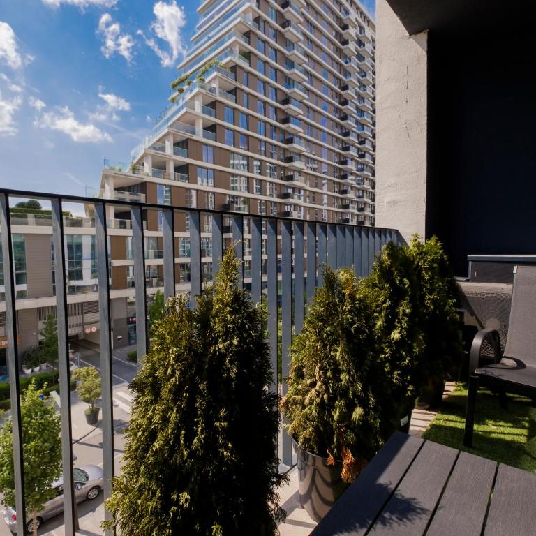 Belgrade Waterfront - Art Apartments - Deluks Apartman sa 1 Spavaćom Sobom i Pogledom na Grad - 4