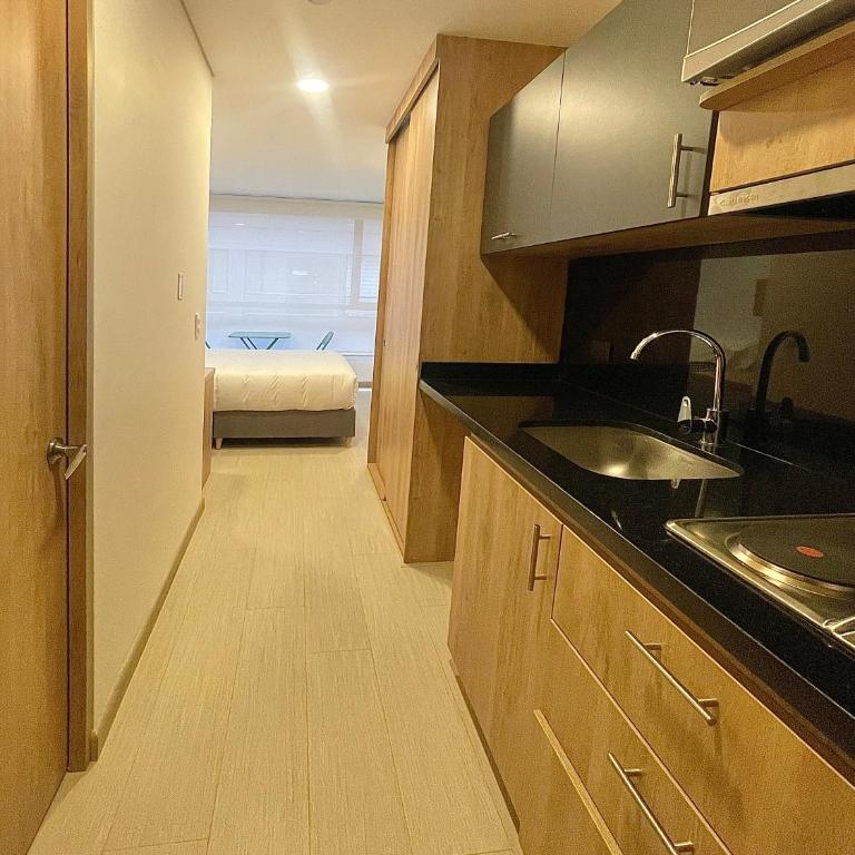 Lindo acogedor completo apartamento Chapinero - Apartamento de 1 dormitorio - 9