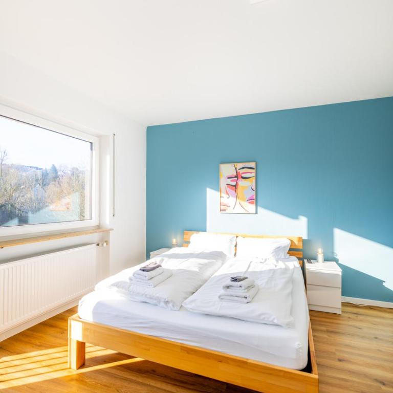 Gemütliche, moderne Ferienwohnung in Stadtnähe - Apartment mit 1 Schlafzimmer und Balkon - 3
