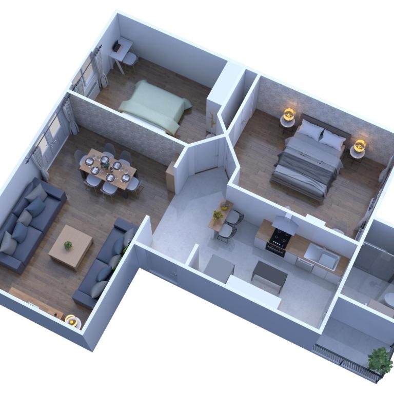 MonSéjourCosy - L'Escapade - Spacieux - Netflix - Apartamento de 2 dormitorios - 3