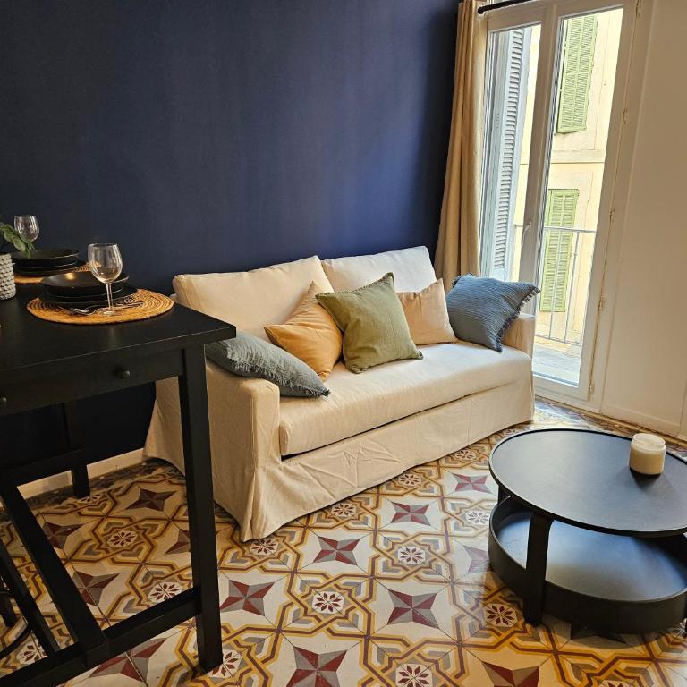 Évasion bleue, balcon ensoleillé - Apartamento de 1 dormitorio - 1