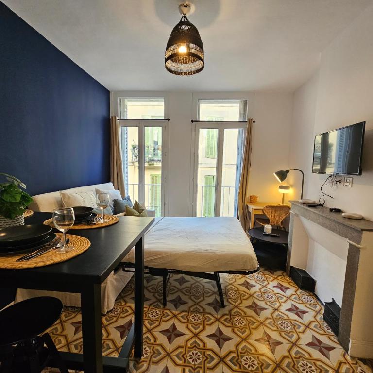 Évasion bleue, balcon ensoleillé - Apartamento de 1 dormitorio - 16