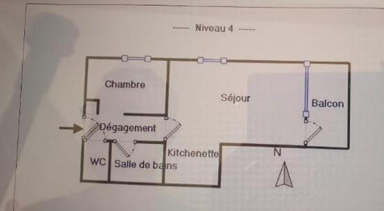Chamrousse 1750 Studio T1 4 personnes 29m2 - Appartement 1 Chambre - 17