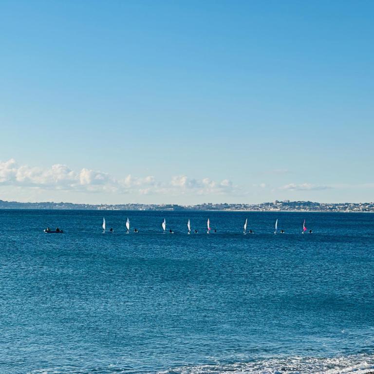 Side Ocean View Studio, 24H Check-In and Out, Air Conditioner, Close to Airport - Appartement 1 Chambre - 38