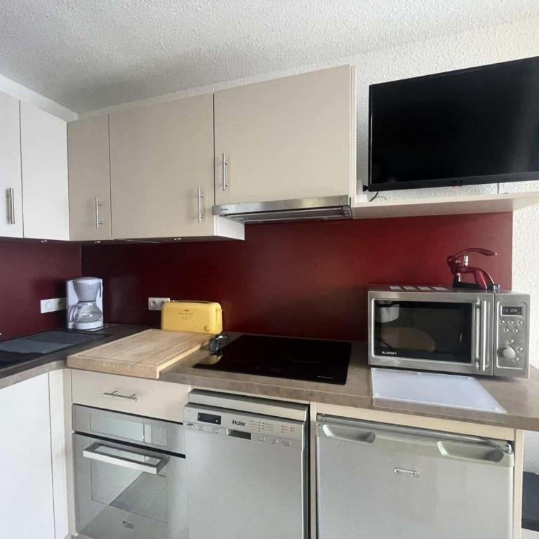 Résidence Arc En Ciel C - Coquet T2 face à la montagne et avec vue dégagée sur la "Vallée Blanche" MAE-5451 - Appartement - 5
