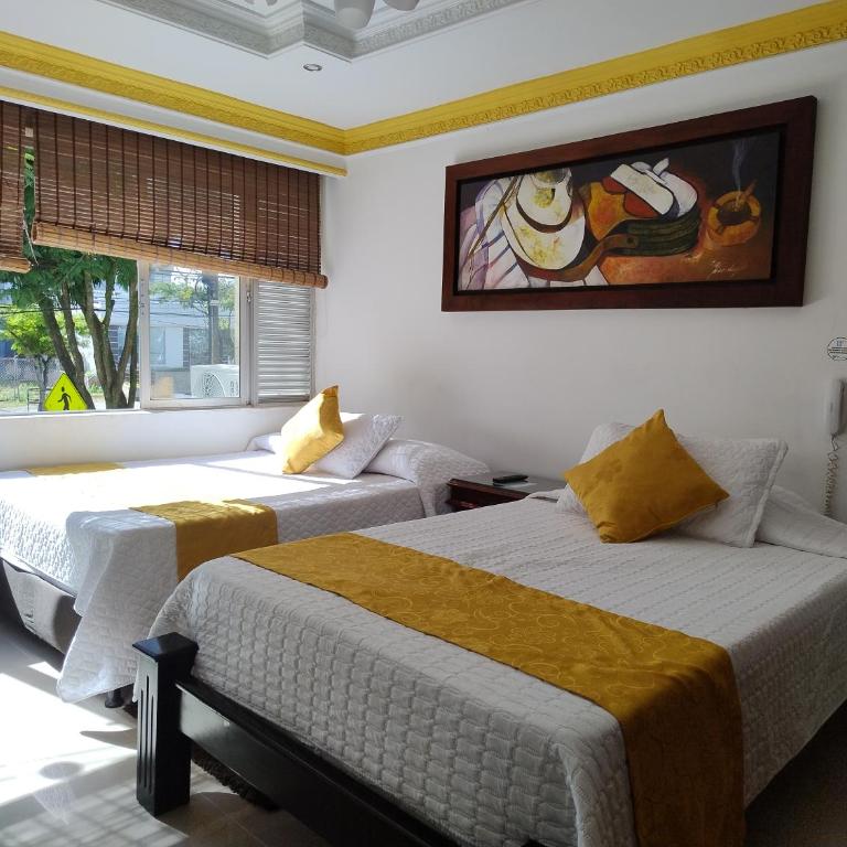 Hotel Aires del Quindío Armenia - Habitación Doble Estándar - 2 camas - 8
