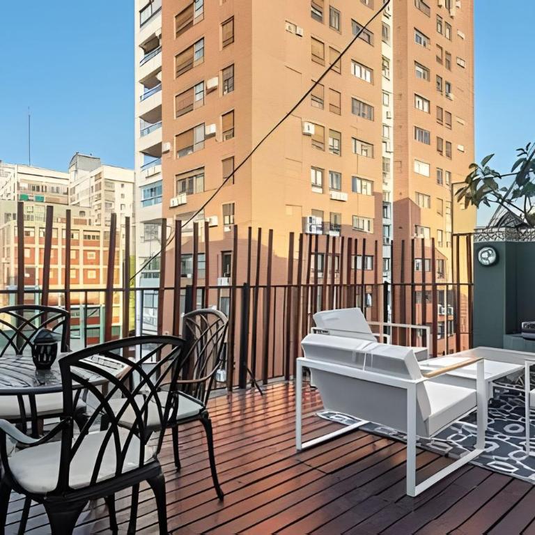Spacious with Terrace and Private BBQ in Belgrano - One-Bedroom Apartment with Terrace - 19