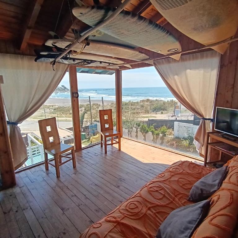 Pichilemuhostel SurfersView - Studio Apartment with Sea View - 6