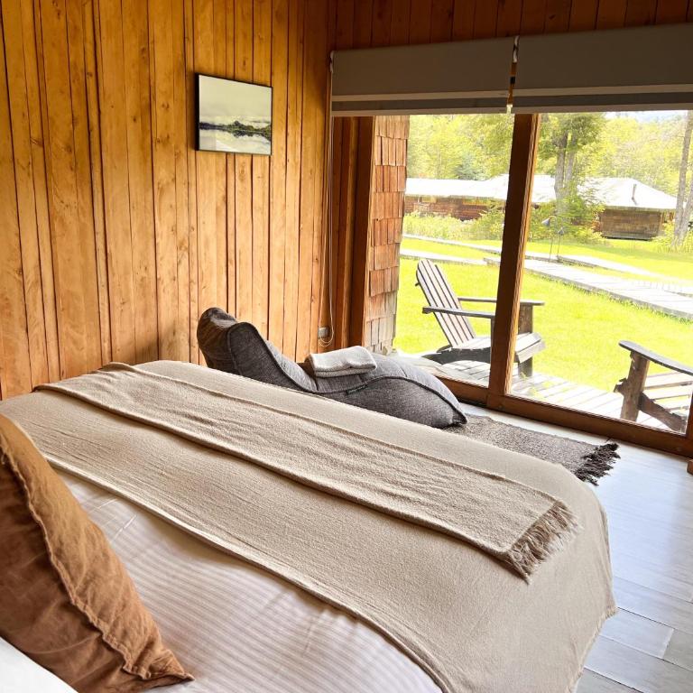 Peuma Lodge Patagonia - Habitación Doble con balcón - 1 o 2 camas - 1