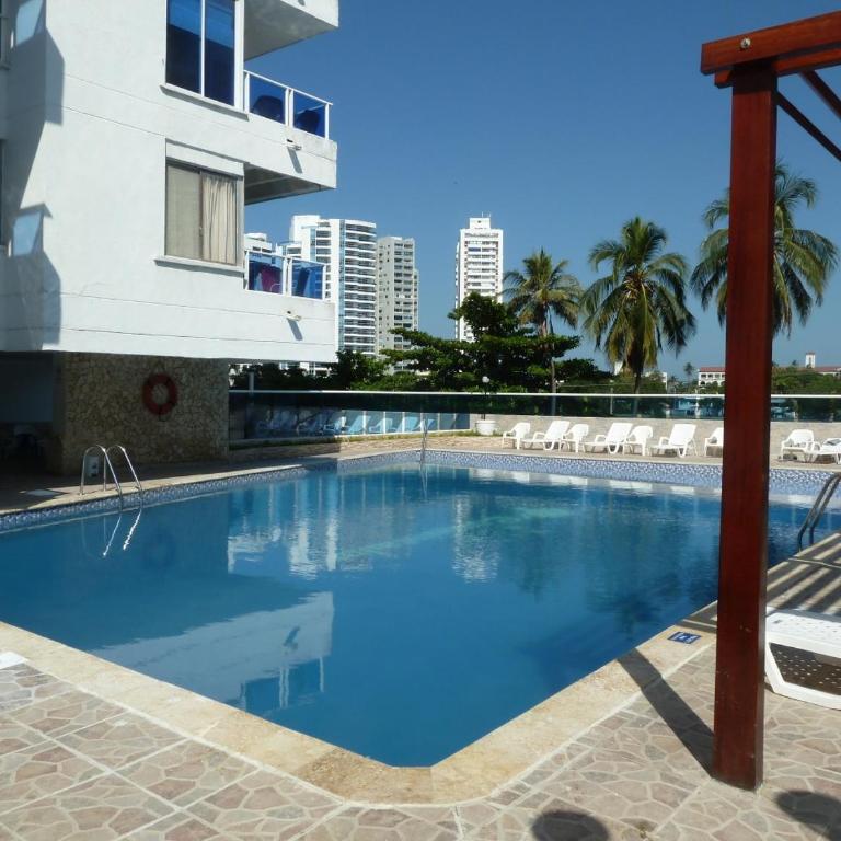 Cartagena apto de 2 habitaciones piso 15 cerca a la playa - Apartamento de 2 dormitorios - 34