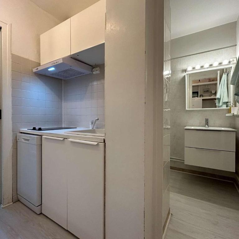 Studio cosy pour 4 pers. à 50m des pistes avec Wi-Fi et parking, Le Dévoluy - Appartement 1 Chambre - 6