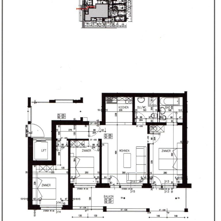 Christiania - Apartment mit 3 Schlafzimmern - 16