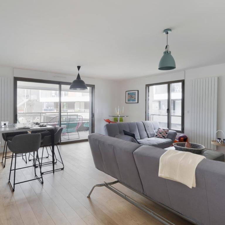 MDOR - Le Cipriani - Joli T3 avec grande terrasse dans Rennes - Two-Bedroom Apartment - 12