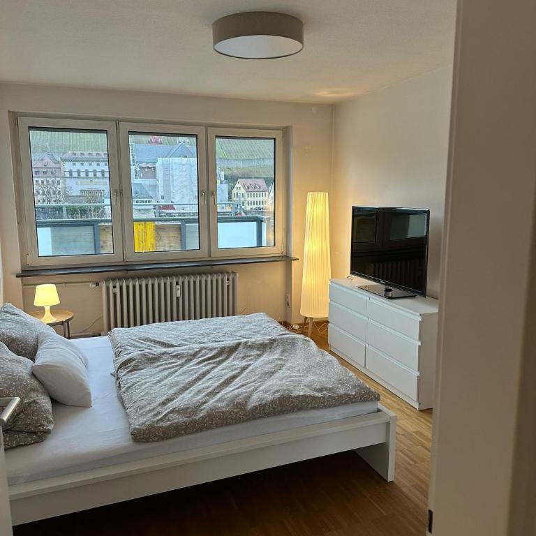 Apartment im Herzen von Würzburg - Apartment mit 2 Schlafzimmern mit Balkon und Terrasse - 7