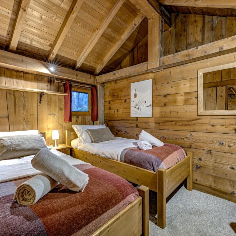 Tiki Lodge - hot tub & sauna - Chalet mit 3 Schlafzimmern (6 Personen) - 24