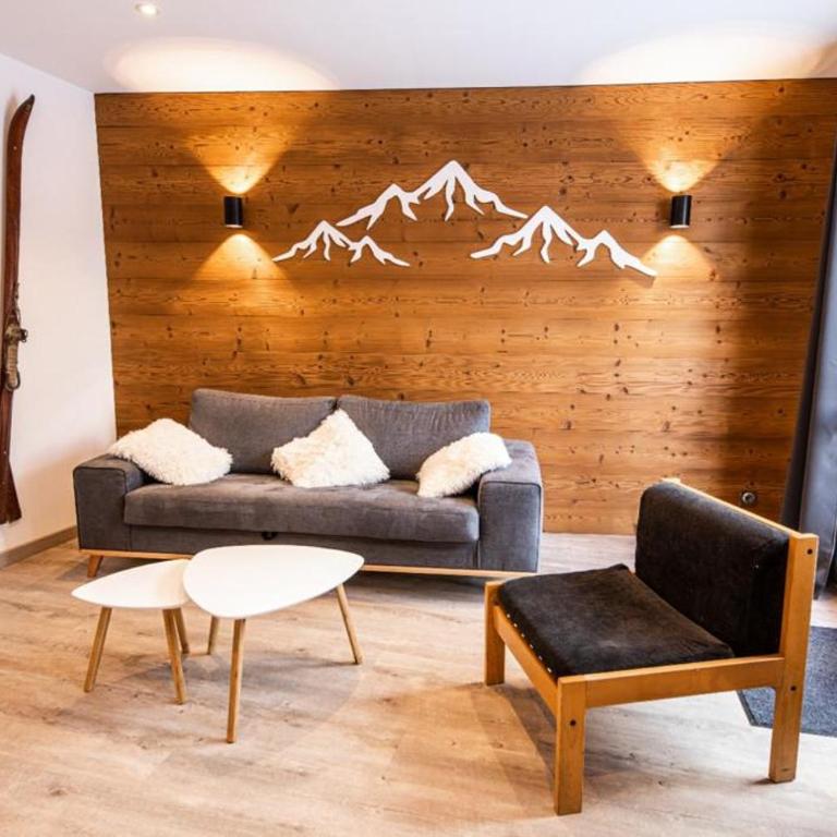 Superbe vue, accès skis aux pieds, très agréable - Apartment mit 3 Schlafzimmern - 5