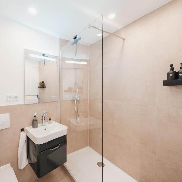 Studio CLOUD 21 Augsburgs atemberaubendster Ausblick - Apartment mit 1 Schlafzimmer - 7