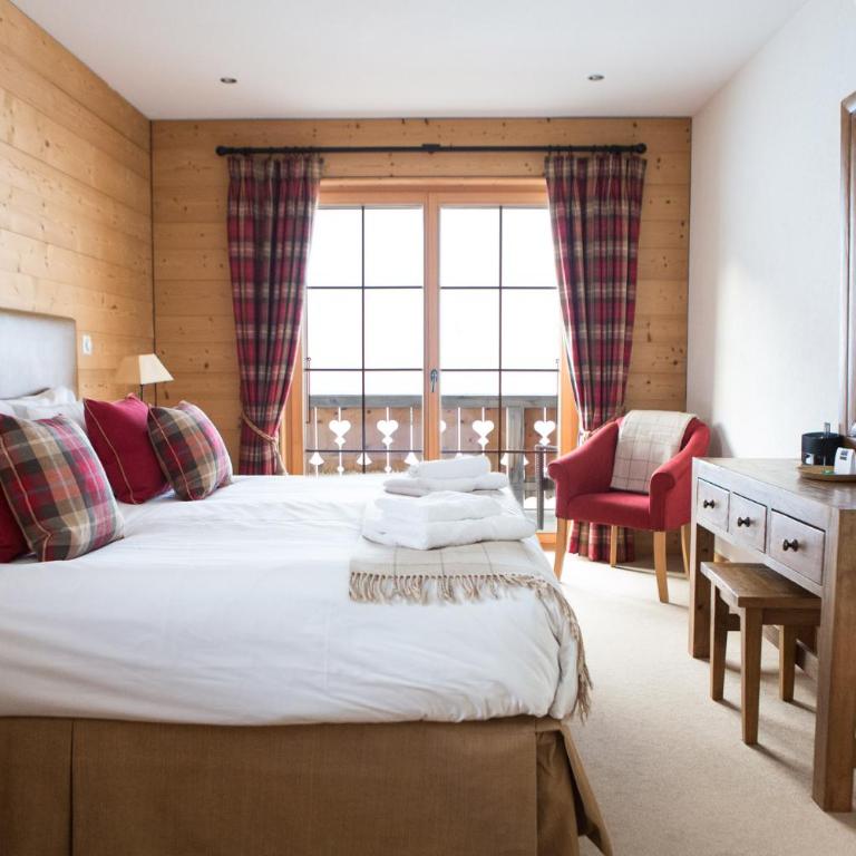 Mountain Lodge & Spa, Les Crosets - Doppel-/Zweibettzimmer mit Balkon - 1