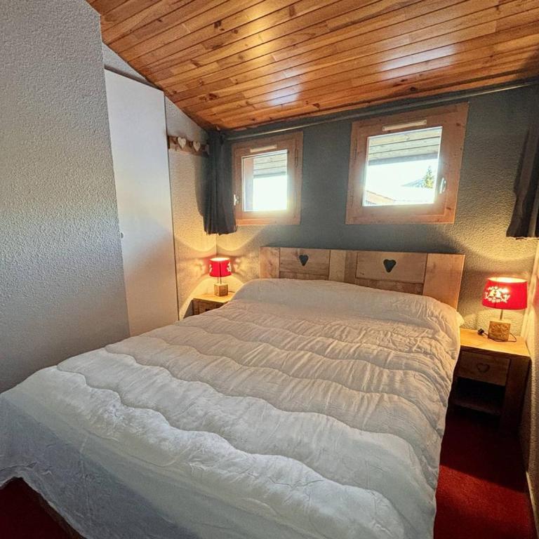 Appartement confortable 2 pièces, 6 personnes, balcon, WiFi - La Plagne - Apartment mit 1 Schlafzimmer - 7