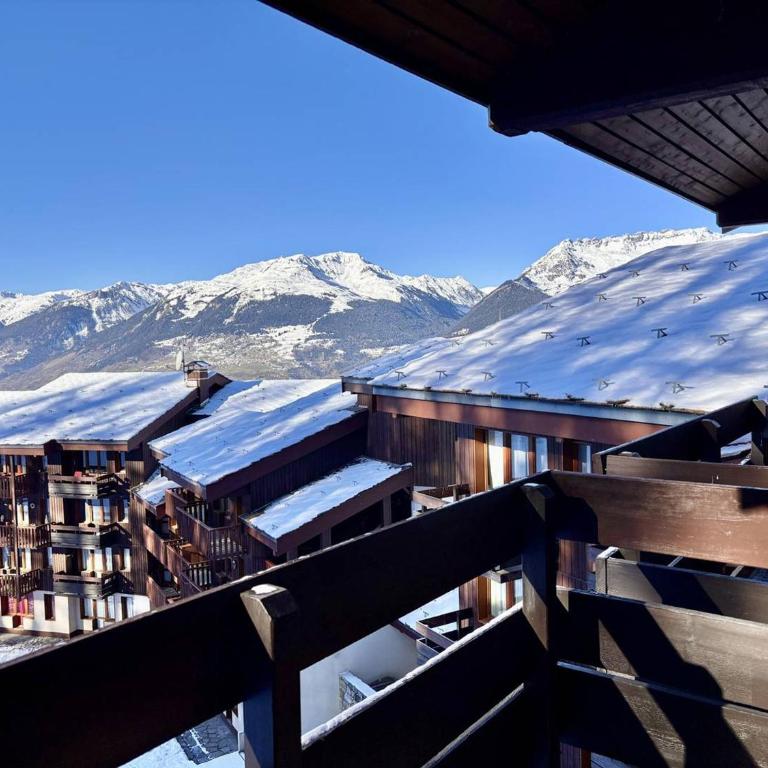 Appartement confortable 2 pièces, 6 personnes, balcon, WiFi - La Plagne - Apartment mit 1 Schlafzimmer - 9
