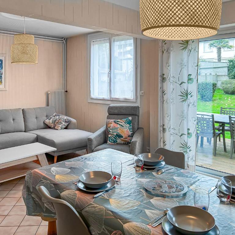 Maison Rivage - 5min Plage - Jardin & Terrasse - Charme Authentique - Parking et Wifi -Netflix - Maison 3 Chambres - 11