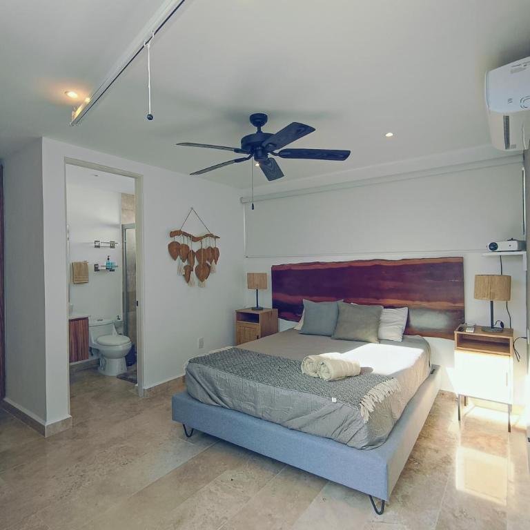 Luxury Private Room with private bathroom private Pool on Roof Top - One-Bedroom Apartment - 1