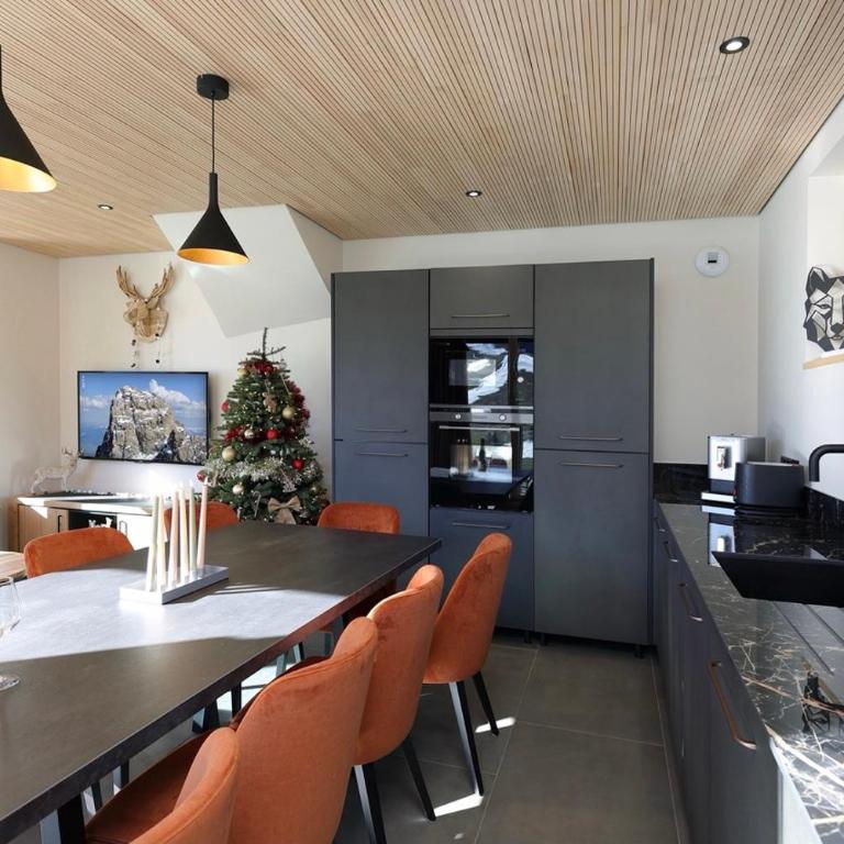 Chalets Horizon Blanc - Vue exceptionnelle Loup Blanc -Sauna extérieur Ours des Glaces -5 étoiles - Superior Chalet - 46