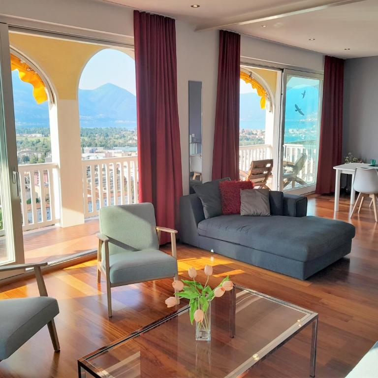 Villa Dora Attika by Fewotessin - Appartamento con Vista Lago - 10