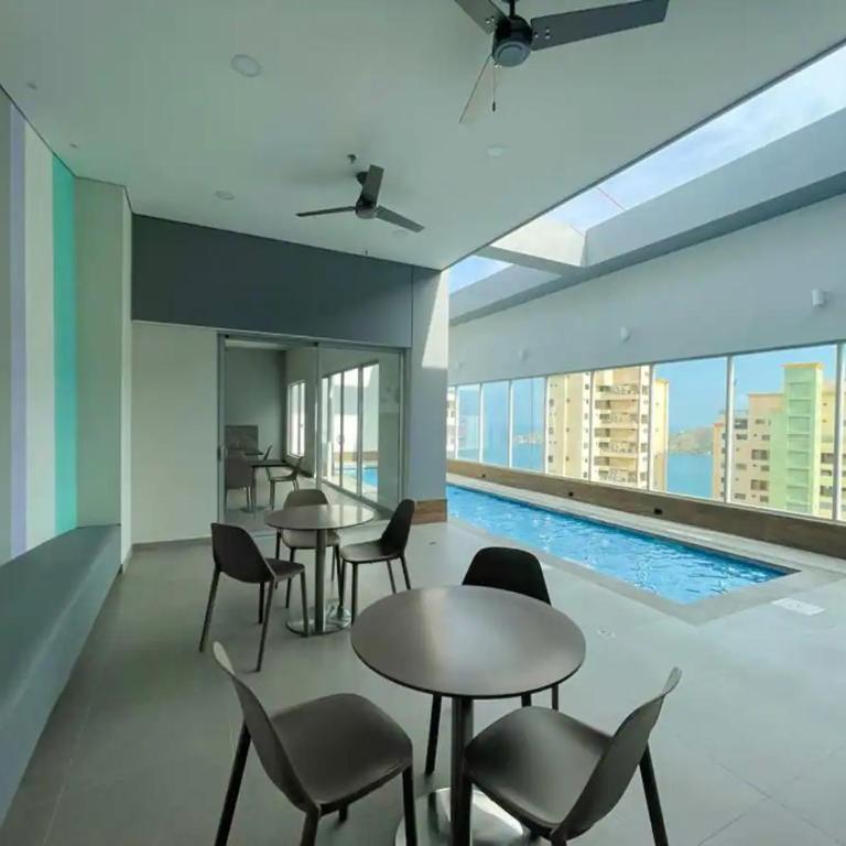 Loft Moderno con Vista al Mar Imperdible - Deluxe One-Bedroom Apartment with Ocean View - 15