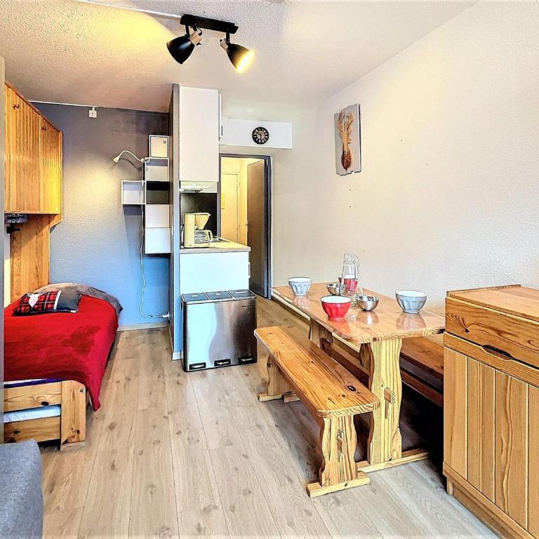 Studio lumineux 4 pers, skis aux pieds, balcon, WIFI - Studio - 3