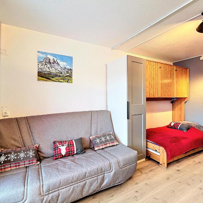 Studio lumineux 4 pers, skis aux pieds, balcon, WIFI - Studio - 7