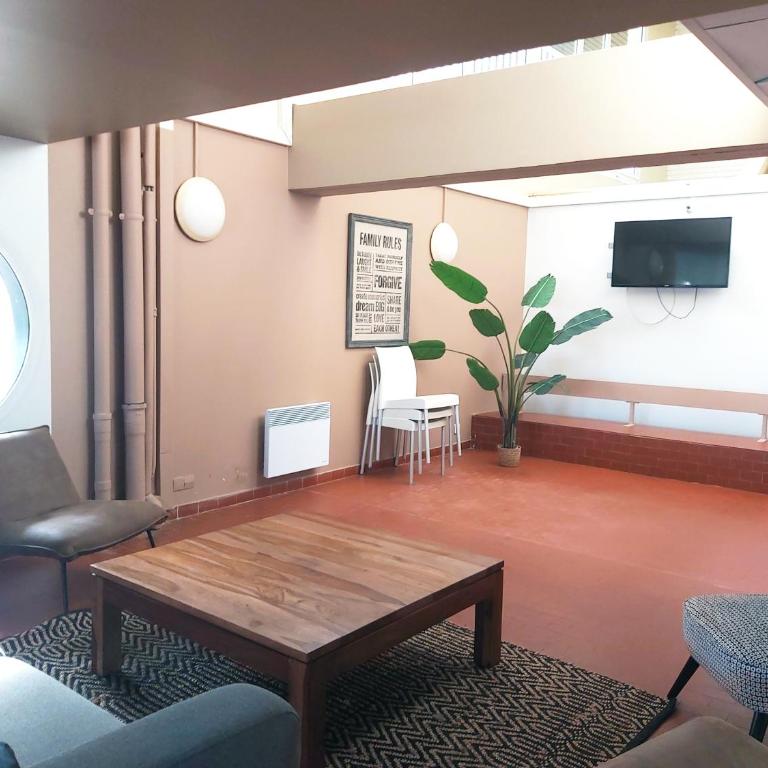 T2 Cosy centre ville, parking privé - Apartamento de 1 dormitorio - 17