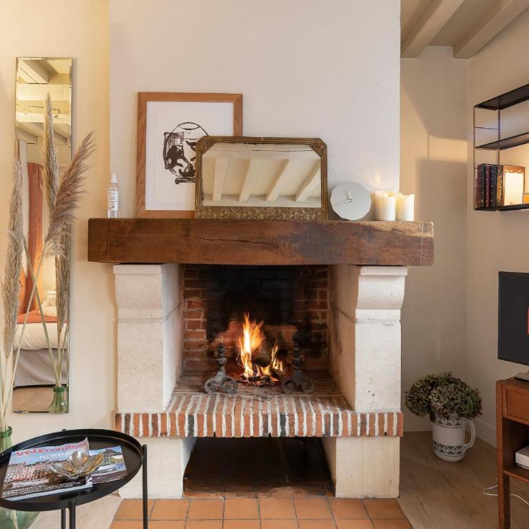 Couleur Corail Studio Peaceful gem & shared yard Central Honfleur - Studio - 10