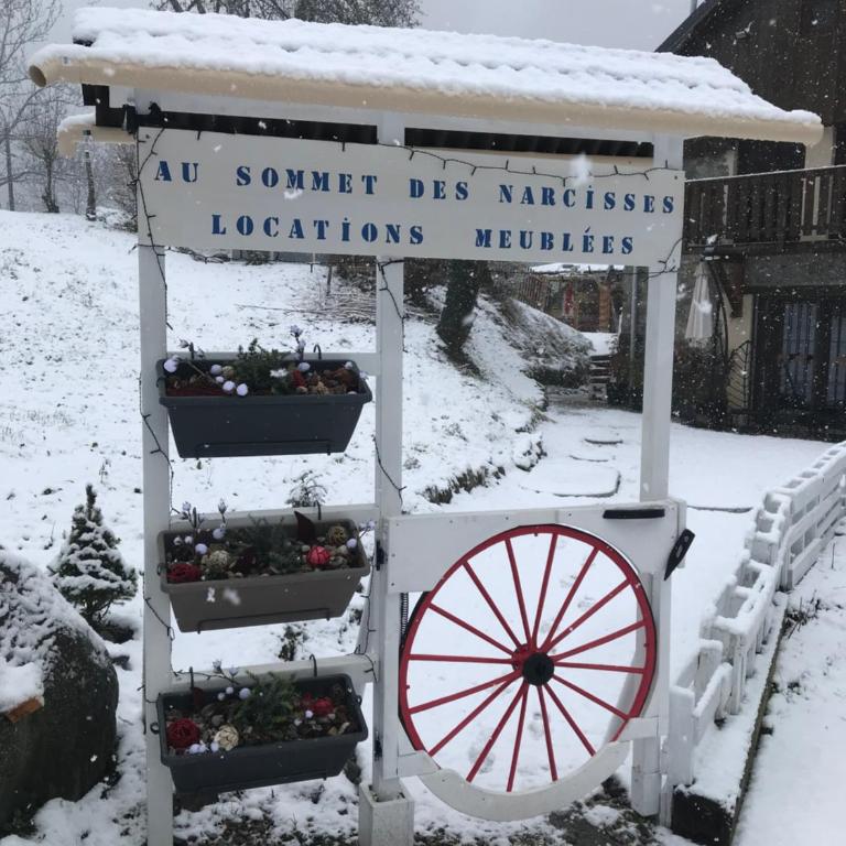 AU SOMMET DES NARCISSES - Chambre Double Deluxe avec Terrasse - 7