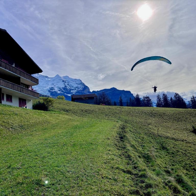 Jungfraujoch, Chalet Ski In&Out, Wengen, Valley view - Apartment mit 2 Schlafzimmern - 29