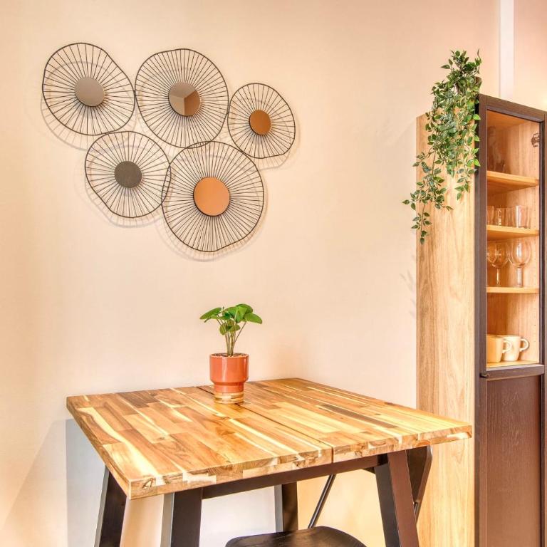 L'Oasis - Bel appart climatisé quartier point du jour Lyon 5 - Studio - 11