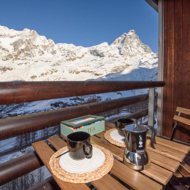 Cervinia Ski In Ski Out - Grande Ourse - Monolocale con Vista Montagna - 3