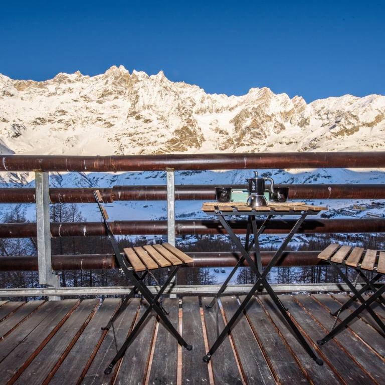 Cervinia Ski In Ski Out - Grande Ourse - Monolocale con Vista Montagna - 28