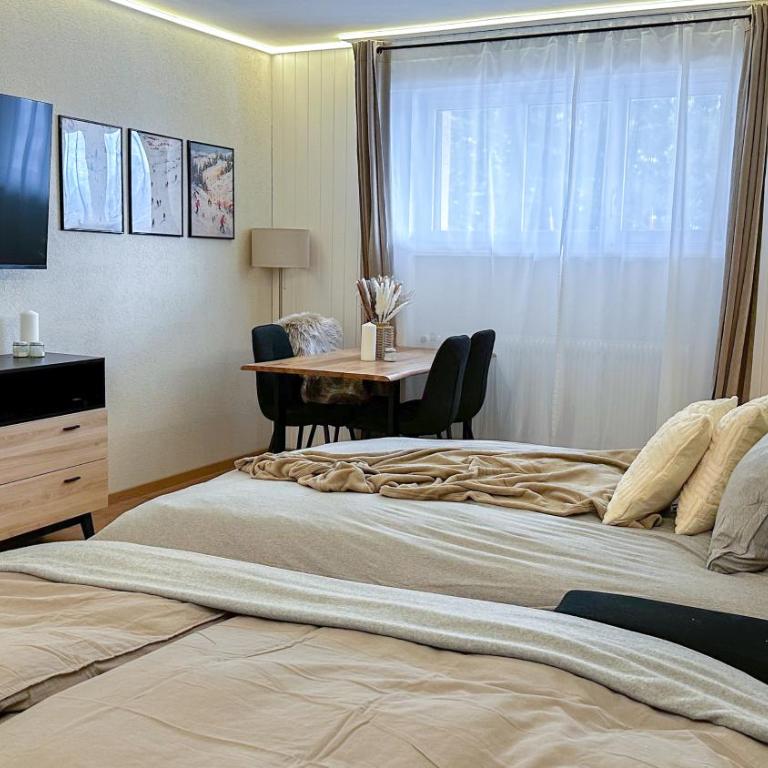 Grand studio au cœur de Crans et au pied des pistes - Appartement 1 Chambre - 8