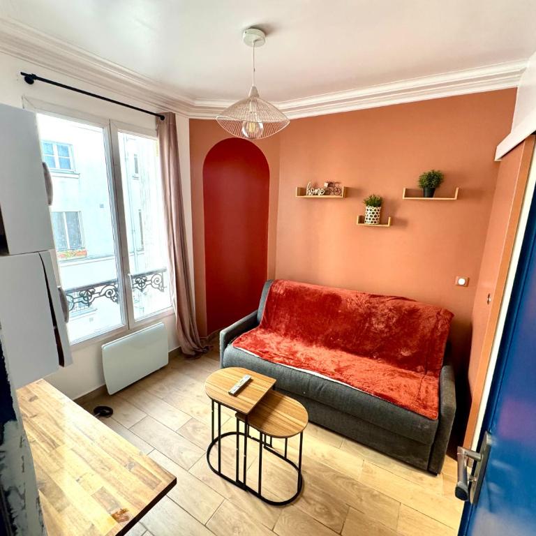 HSH - Studio lumineux en plein coeur de Paris - Apartamento de 1 dormitorio - 2