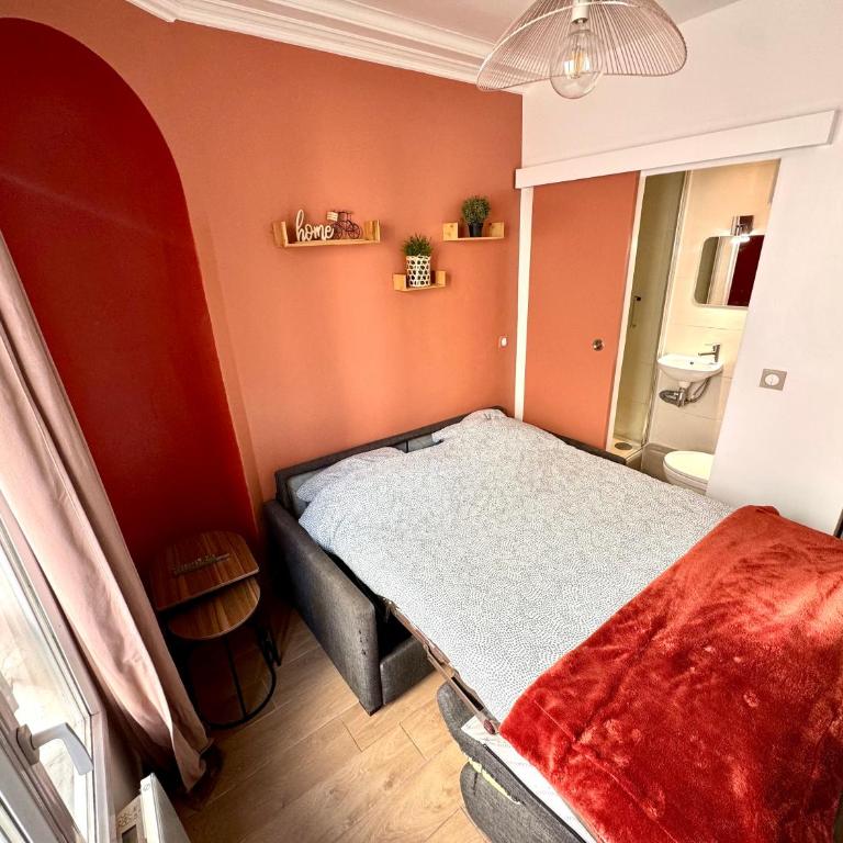 HSH - Studio lumineux en plein coeur de Paris - Apartamento de 1 dormitorio - 6